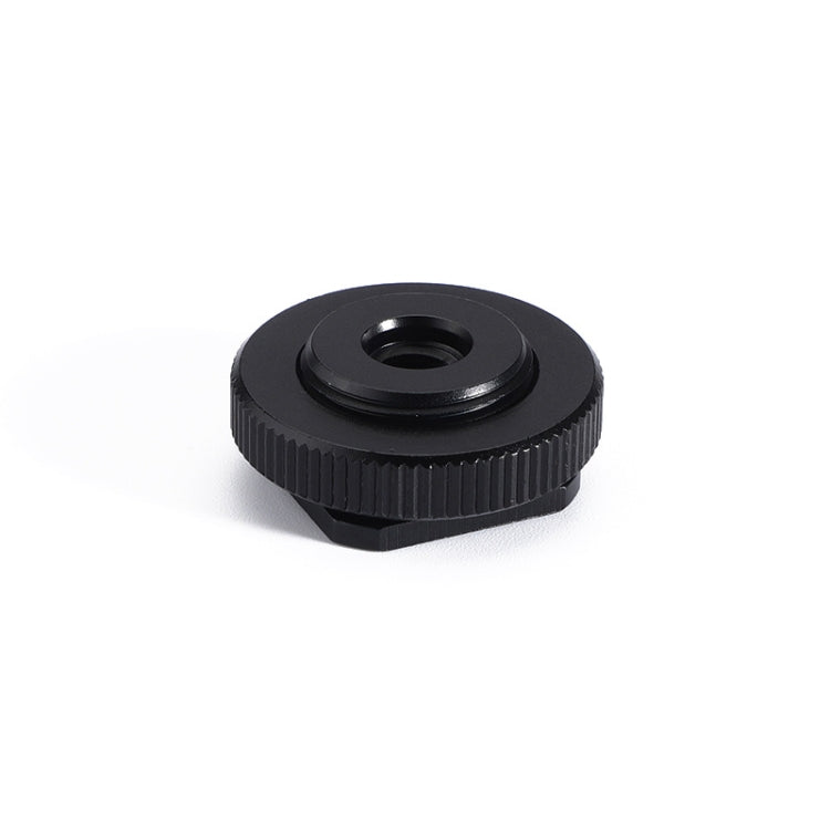 2 PCS Aluminum Hot Shoe Single Nut Screw