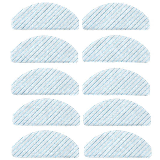 10 PCS Rag Mop Cloths For Ecovacs Deebot T8 Series