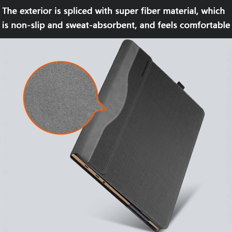 Laptop PU Leather Protective Case, For Lenovo Yoga 720-13, For Lenovo Yoga 730-13, For Lenovo Yoga 720-15