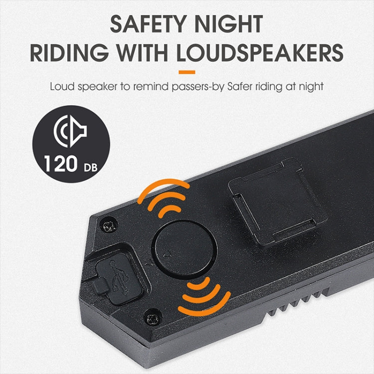 WEST BIKING Bicycle Remote Control Tail Light With Horn Tone