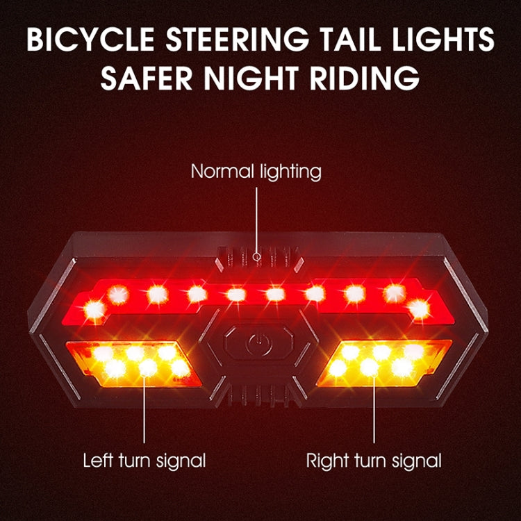 WEST BIKING Bicycle Remote Control Tail Light With Horn Tone