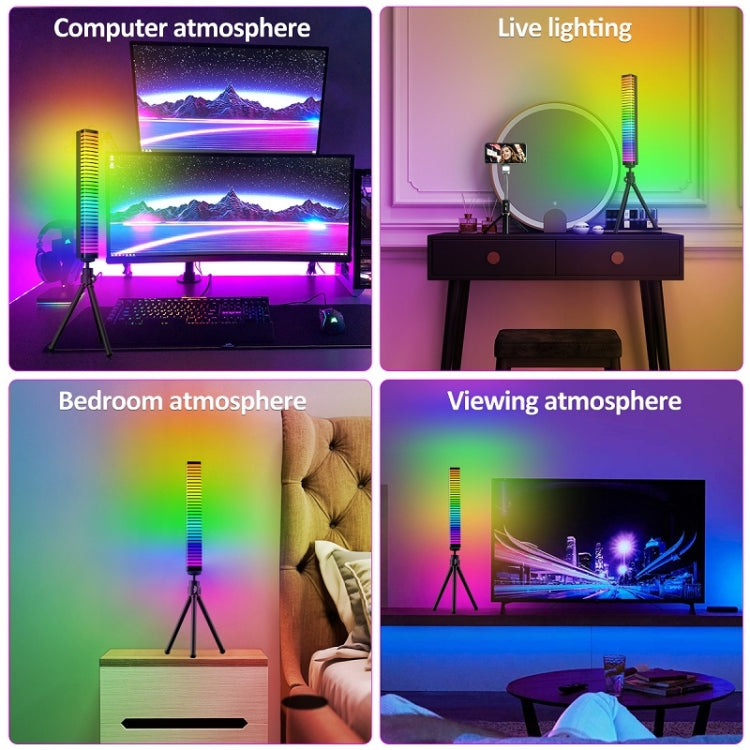 3D Pickup Atmosphere Light Desktop Music Rhythm Lamp,