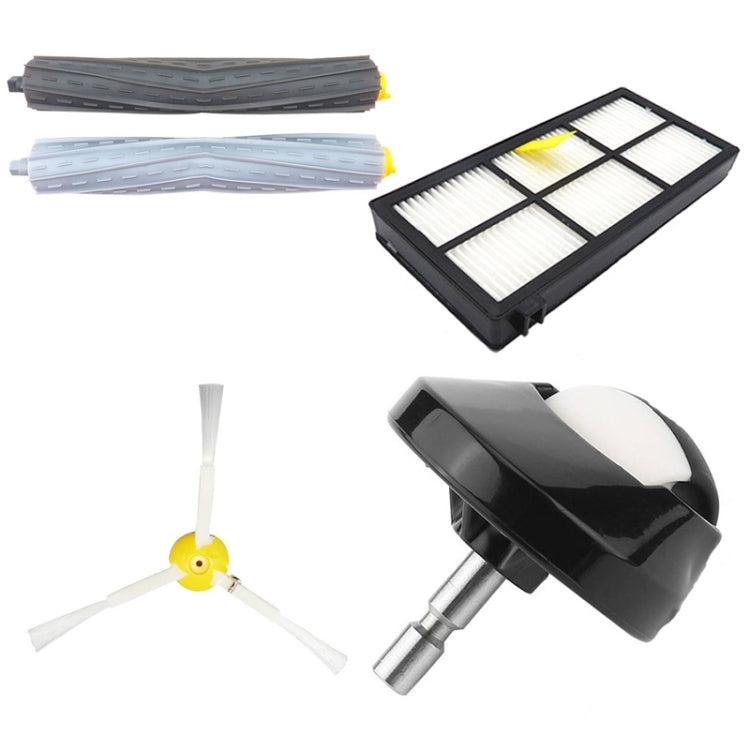 1 Pair Main Brush XR319 Sweeping Robot Accessories For iRobot 8 Series / 9 Series