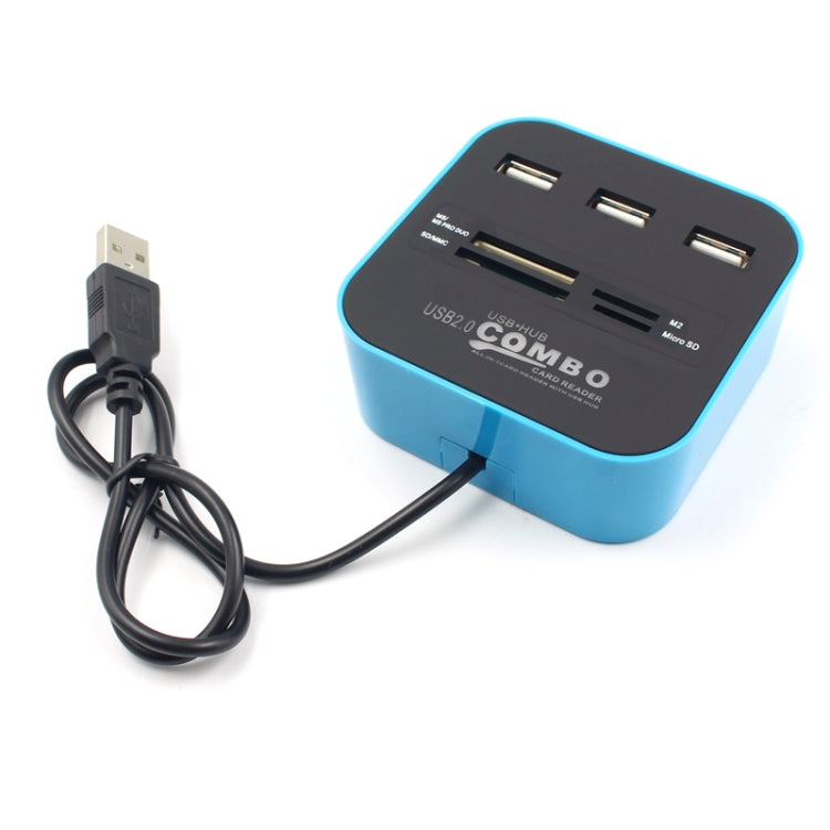 7 In 1 COMBO USB 2.0 HUB Reader