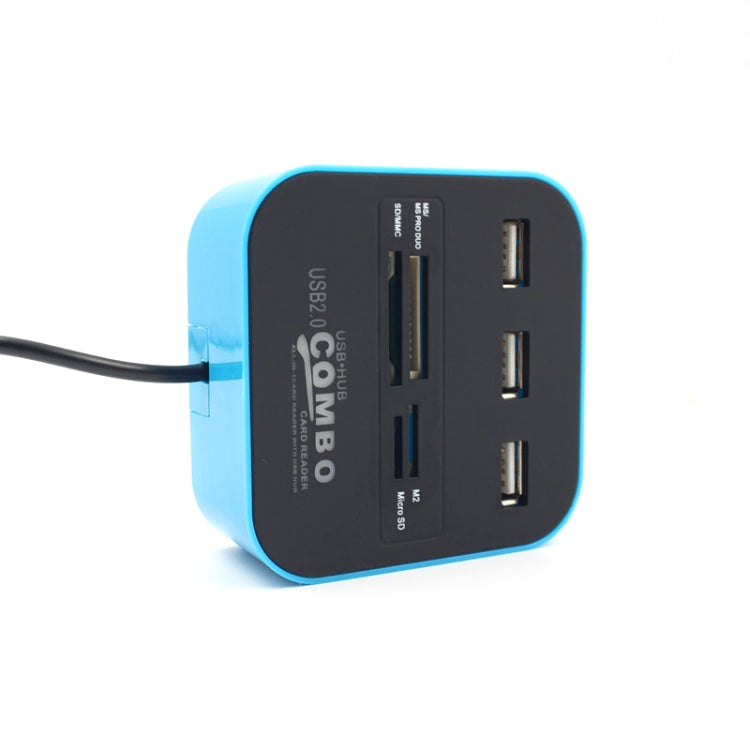 7 In 1 COMBO USB 2.0 HUB Reader