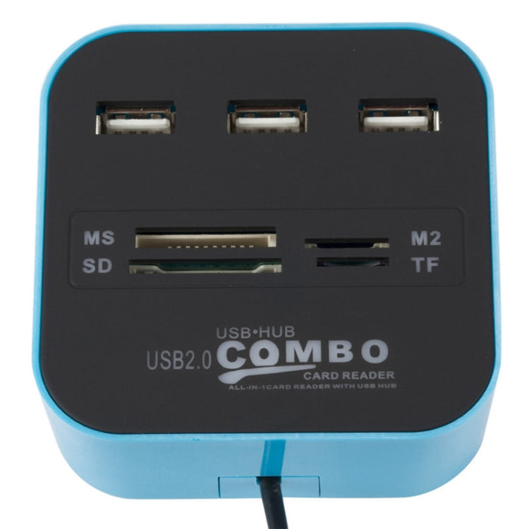 7 In 1 COMBO USB 2.0 HUB Reader