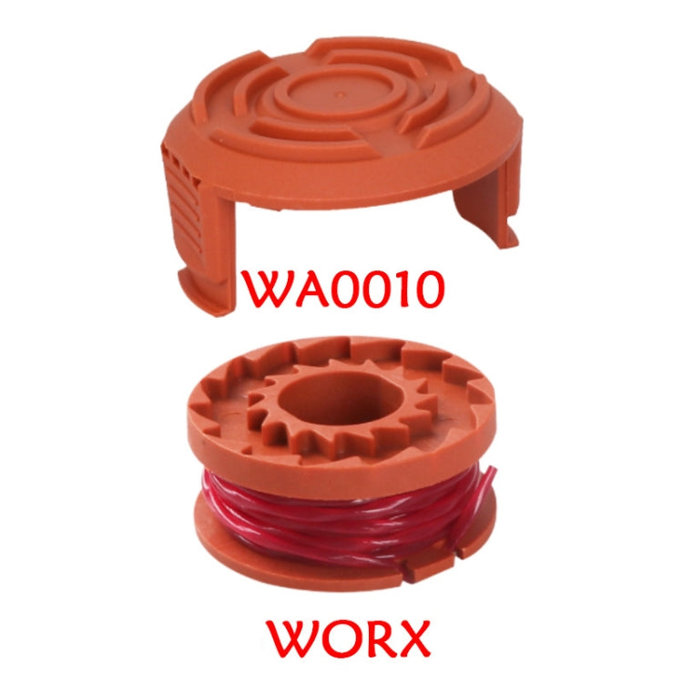 Lawn Mower Accessories For WORX Lawn Mowers, Product specifications:  Orange Coil
