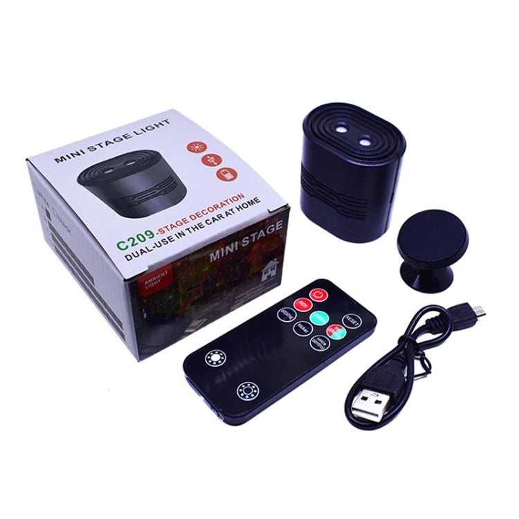 C209 USB Charge Mini Laser Stage Atmosphere Light