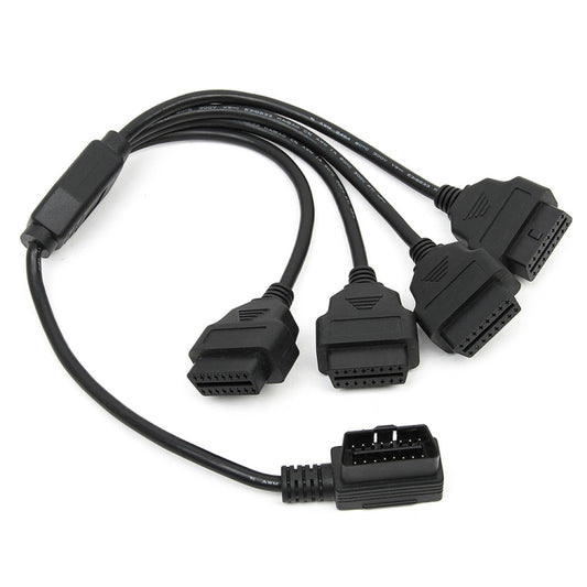 C-MD-4EW 0.5m 16 Pin OBD2 1 for 4 Connection Line