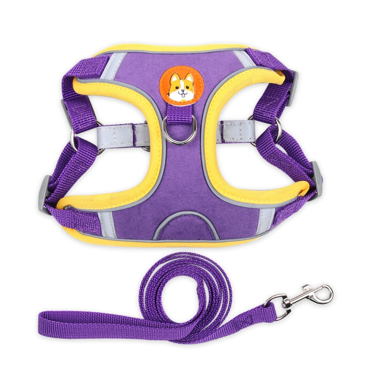 BL-867 Pet Chest Straps Reflective Dog Traction Rope, Size: