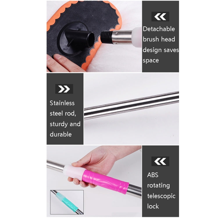 Extended Telescopic Soft Wool Car Washing Mop, Size: