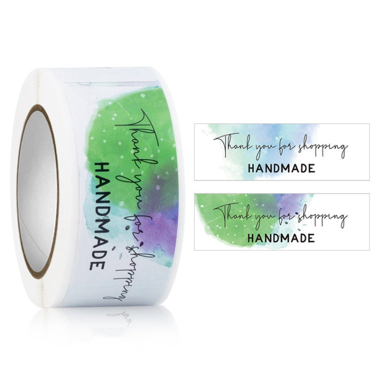 Rectangle Thank you for Your Order Sticker Seal Label