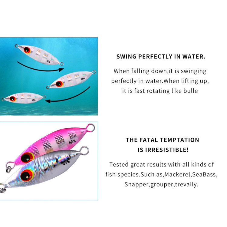 PROBEROS LF105 Sea Fishing Metal Road Bait