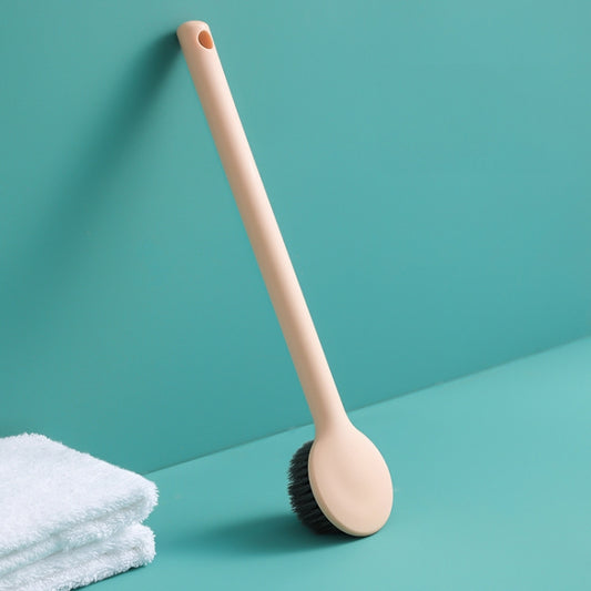 Home Long Handle Soft Hair Shower Brush, Cherry Pink