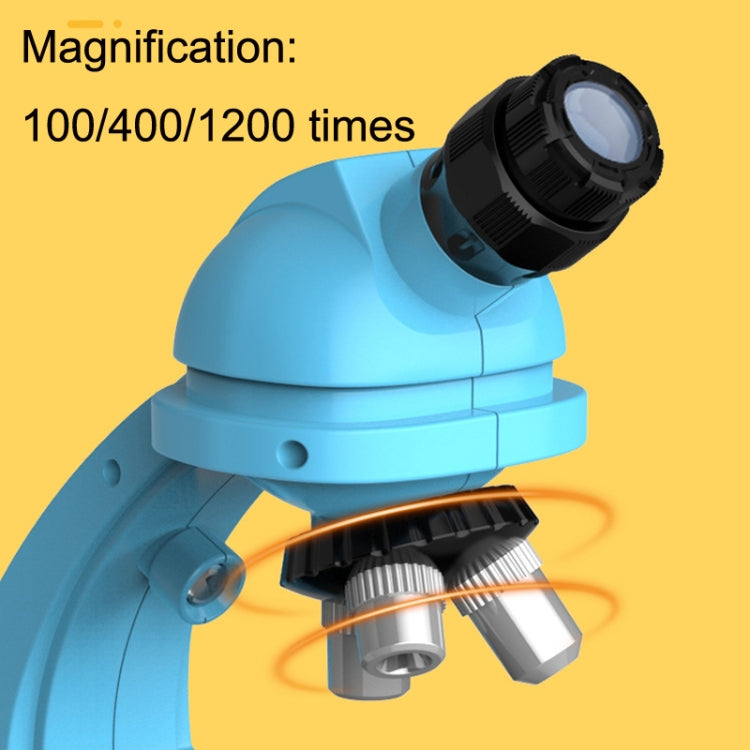 GB002 HD 1200 Times Wide Angle Microscope Children Educational Toys