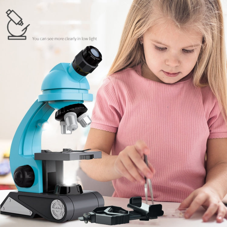 GB002 HD 1200 Times Wide Angle Microscope Children Educational Toys