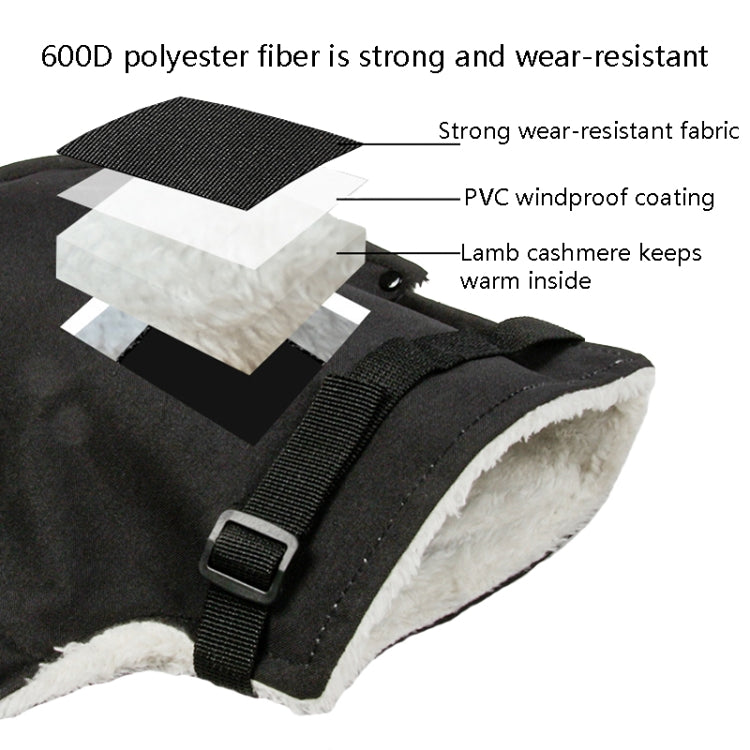 MG1059 Motorcycle Prevent Cold Handle Gloves