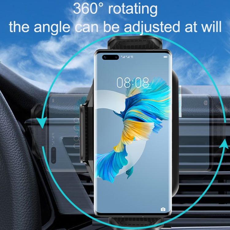 S15 15W QI Magnetic Car Wireless Charging Holder For Folding Screen Phone