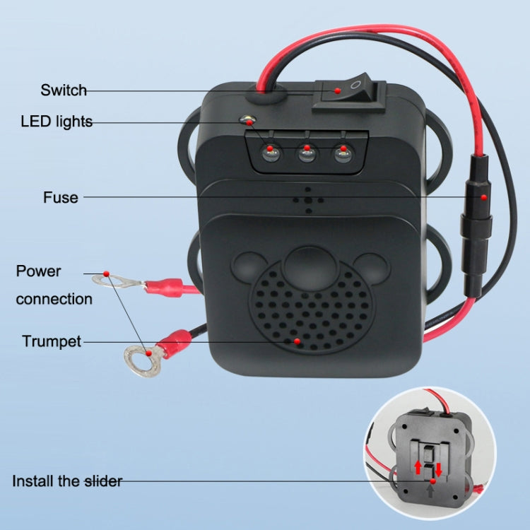 532 Vehicle Ultrasonic Mouse Repeller