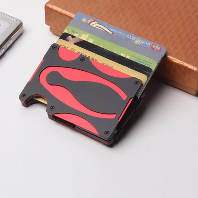 RFID Anti-Degaussing Anti-Theft Metal Wallet