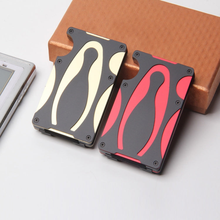 RFID Anti-Degaussing Anti-Theft Metal Wallet