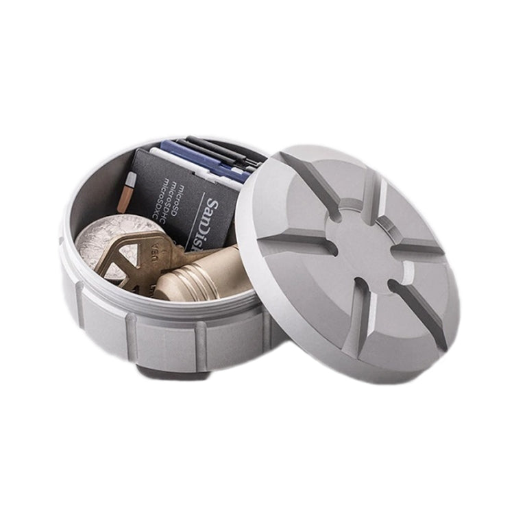Outdoor Portable Stainless Steel First Aid Pill Storage Box
