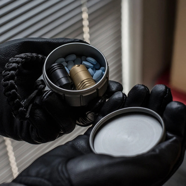 Outdoor Portable Stainless Steel First Aid Pill Storage Box