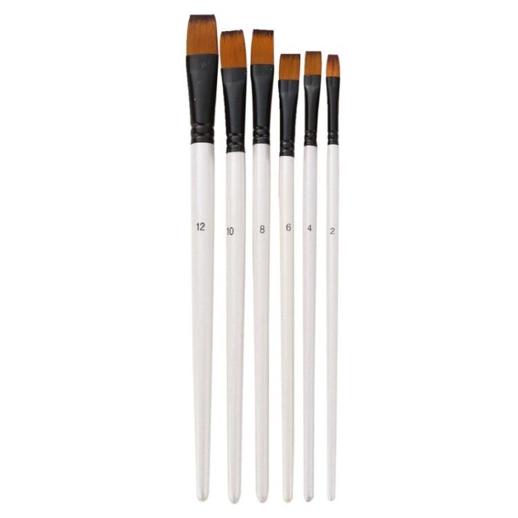 Zhuting Nylon Wool Stick Gouache Brush Set