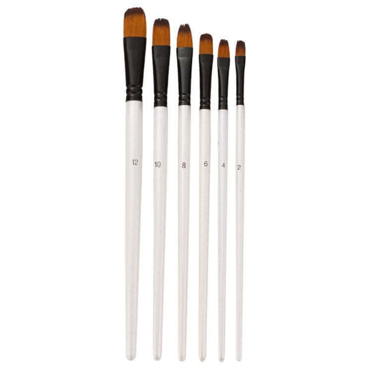 Zhuting Nylon Wool Stick Gouache Brush Set