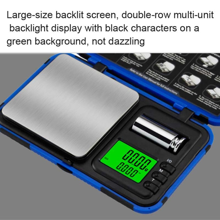 Two-color Portable Pocket Scale with Weight Baking