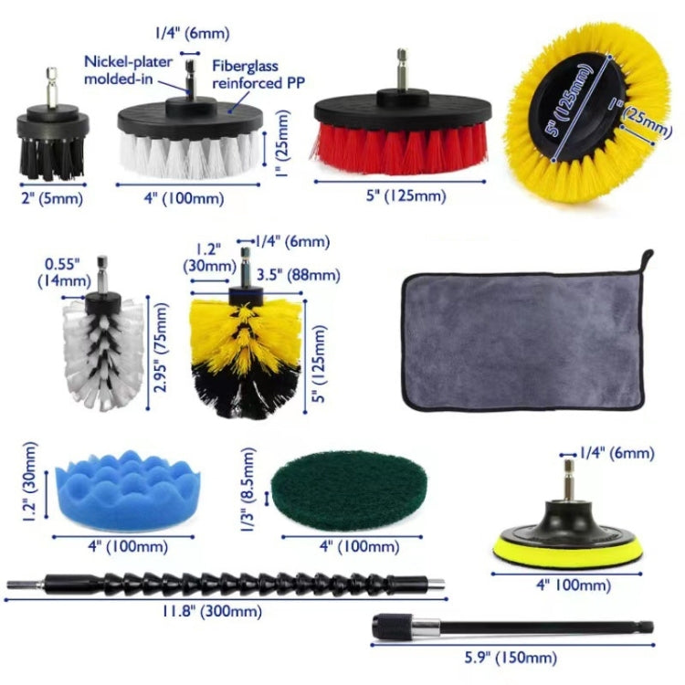 Car Tire Slits Multi-Function Cleaning Brush