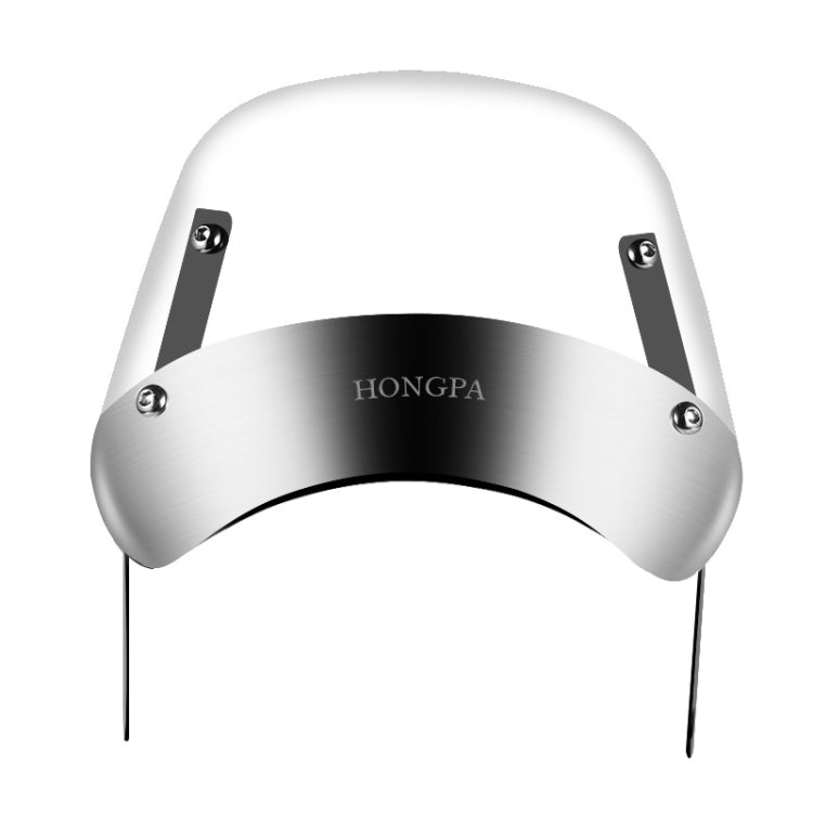 HONGPA DY-002 5-7 Inch Retro Motorcycle Modified PC Windshield