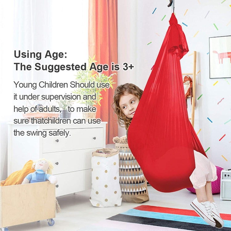 Kids Elastic Hammock Indoor Outdoor Swing, Size: