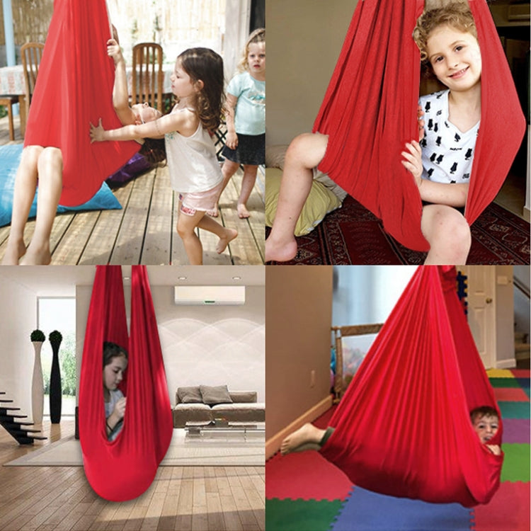 Kids Elastic Hammock Indoor Outdoor Swing, Size: