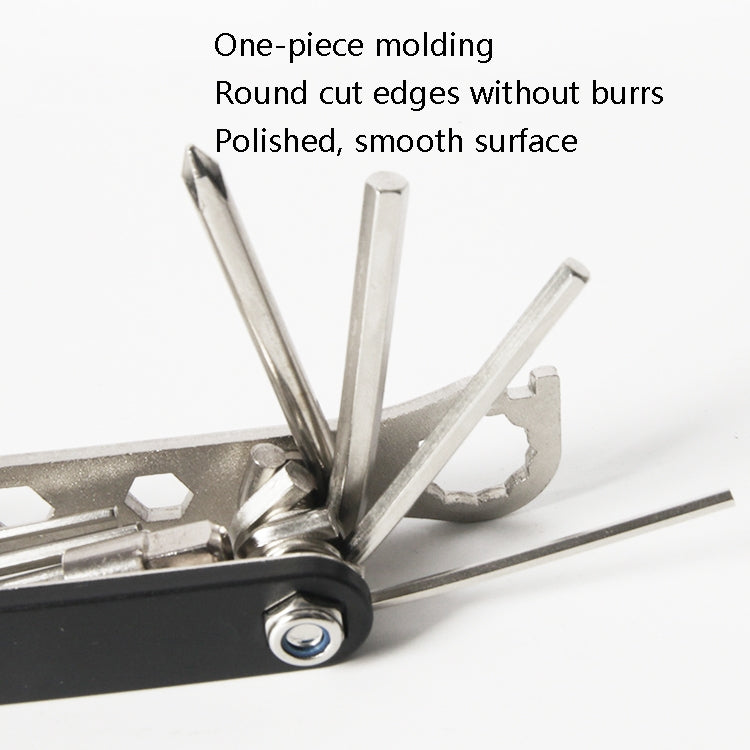 Bicycle 12 In 1 Portable Repair Tool