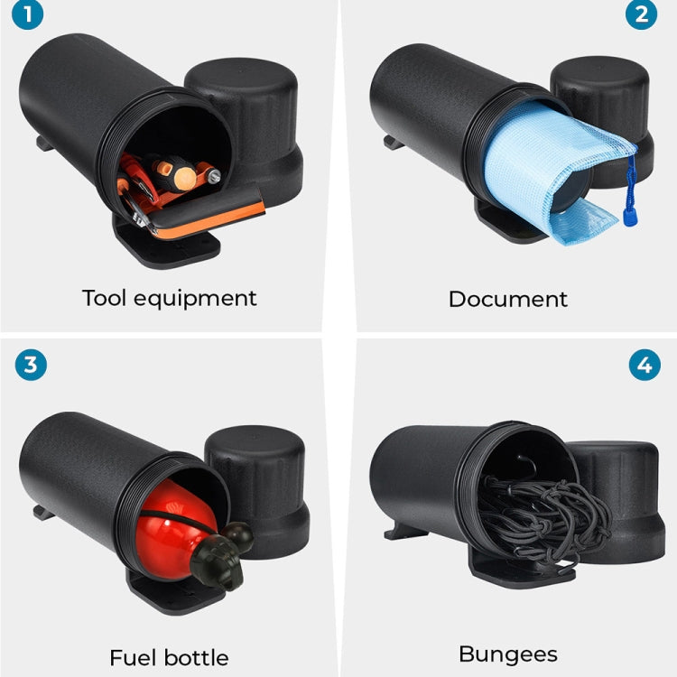 Universal Motorcycle Tool Tube Retrofit Parts, Wide:
