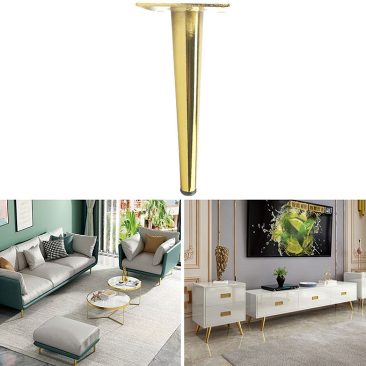 LH-ZT-0001 Cone Round Tube Furniture Support Legs, Style: