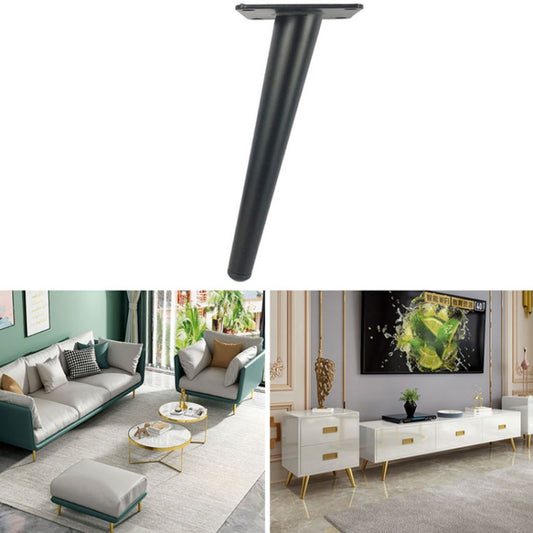 LH-ZT-0001 Cone Round Tube Furniture Support Legs, Style:, Oblique Cone Height 20cm, Oblique Cone Height 25cm, Oblique Cone Height 30cm, Oblique Cone Height 35cm, Oblique Cone Height 38cm, Oblique Cone Height 40cm, Oblique Cone Height 43cm