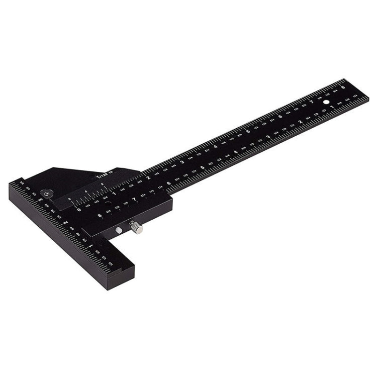 T072 Woodworking Multifunctional Aluminum Alloy Marking Ruler