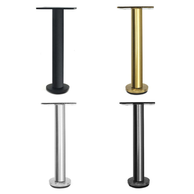 LH-TJ003 Adjustable Stainless Steel Round Tube Furniture Legs, Height:
