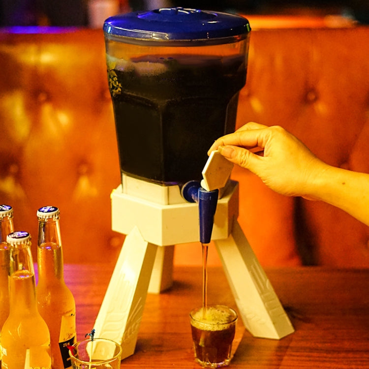 3L Wine Cannon Bar Beer Barrel With Faucet Coke Barrel Container