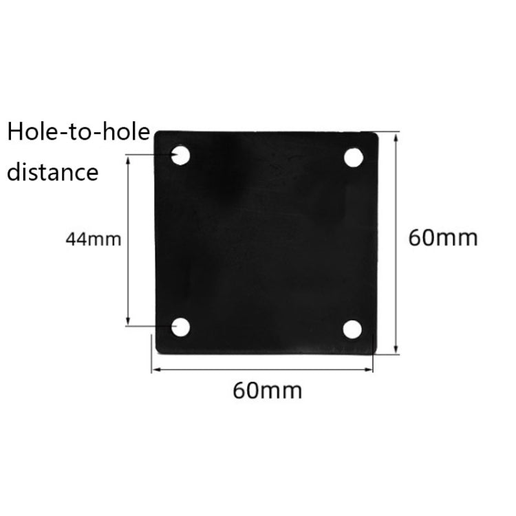 Metal Furniture Support Legs with Adjustment Pad, Height: