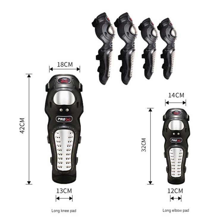 PRO-BIKER RH-1010 Motorcycle Keep Warm Anti-Fall Stainless Steel Protective Gear