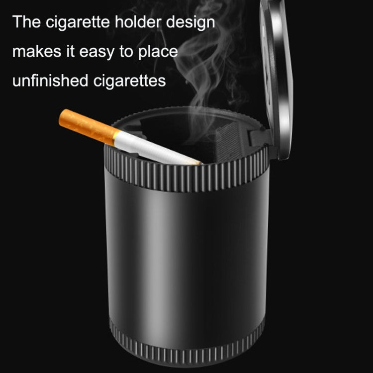 LED Car Ashtray With Cover