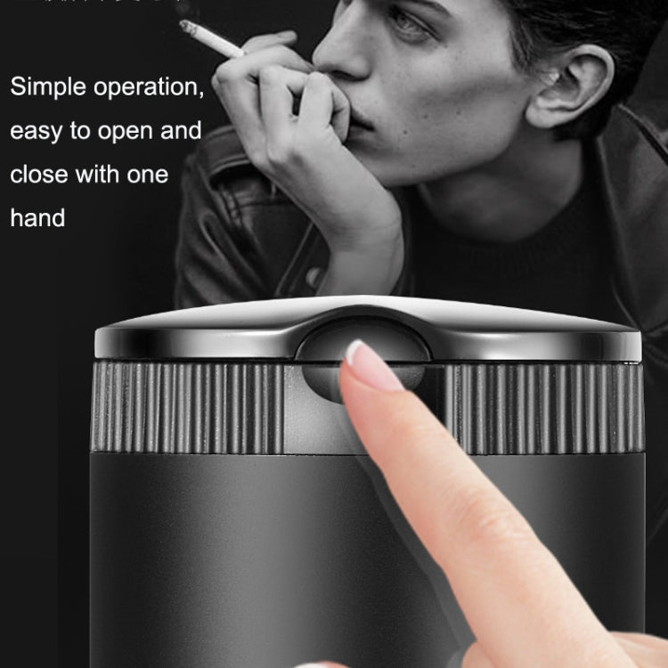 LED Car Ashtray With Cover