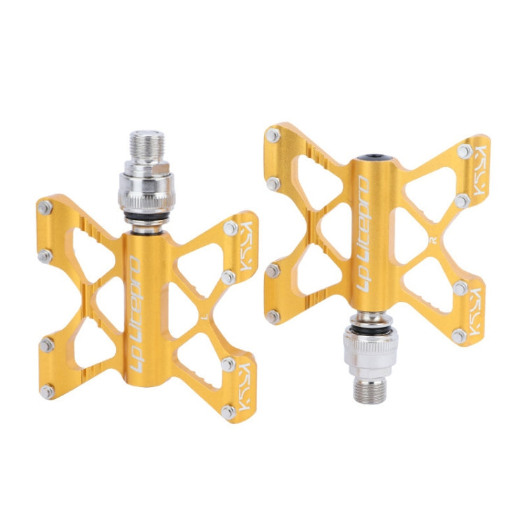 LP LitePro K5 Folding Bkie Aluminum Alloy Bearin Pedals