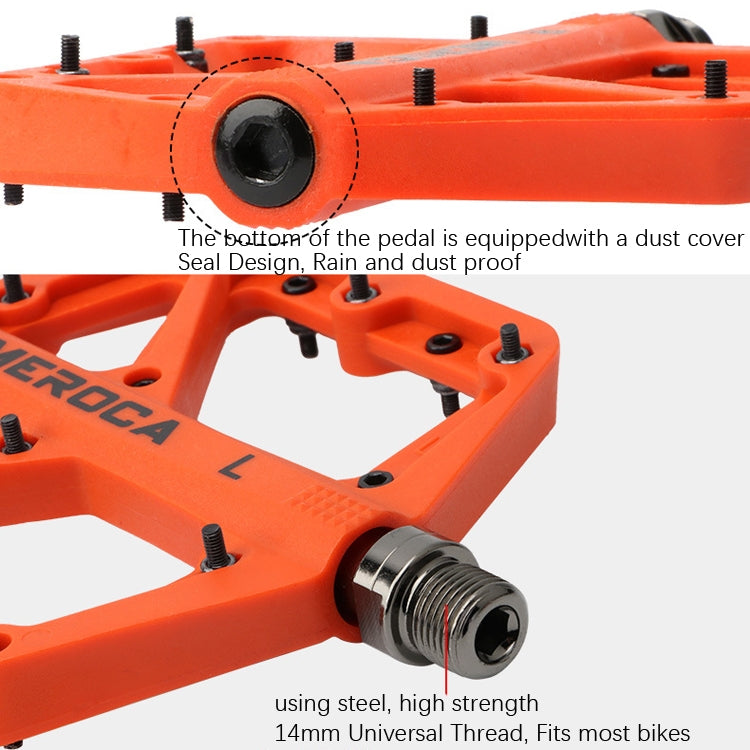 MEROCA Mountain Bike Nylon Pedal