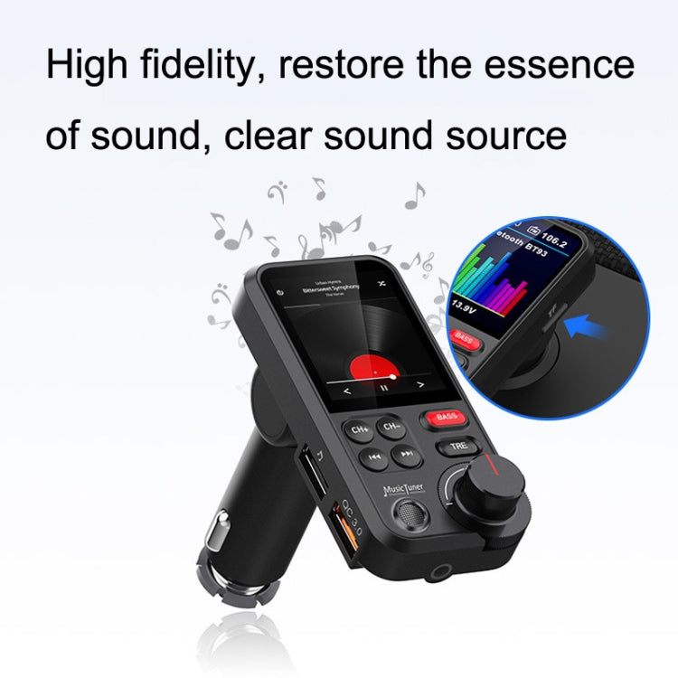 BT93 Color Screen Car MP3 Bluetooth Player