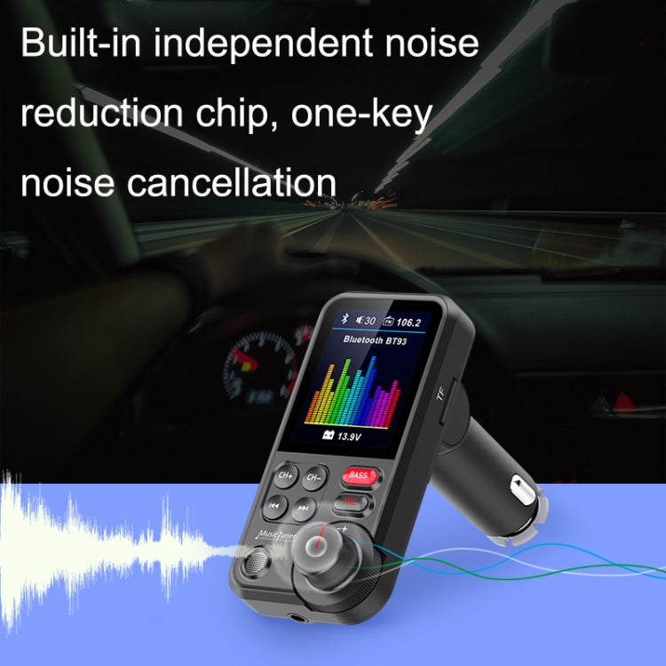 BT93 Color Screen Car MP3 Bluetooth Player
