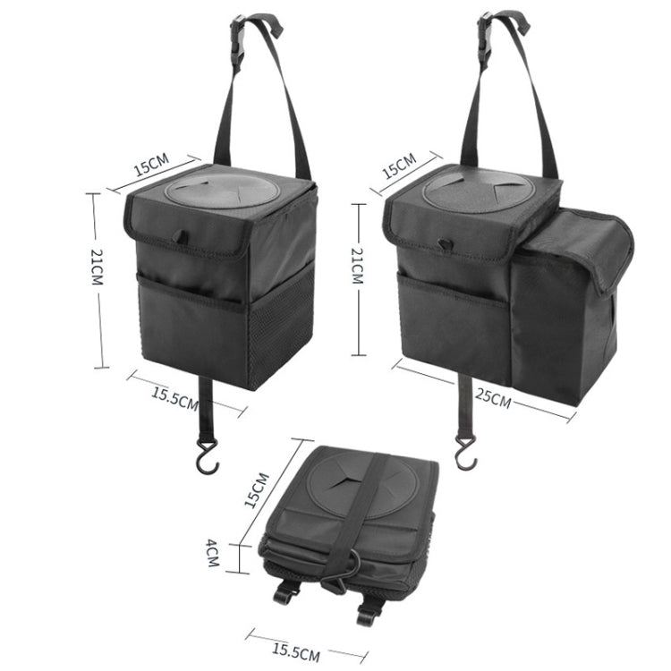 SN720 Car Multifunctional Trash Can Hanging Foldable Storage Bag, Style:
